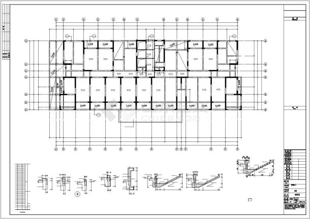 26层剪力墙结构培训中心结构施工图-图一