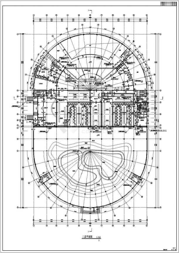 某生态休闲园综合楼建筑施工图VIP-图二