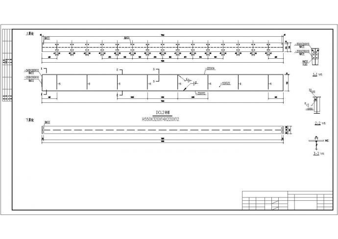 24米跨排架钢结构厂房结构施工图（5吨行车）_图1