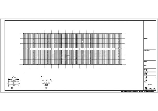 36米跨门式刚架结构厂房结构施工图（独立基础含建筑图）-图二