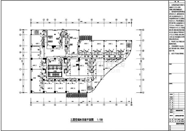 某综合厂区地源热泵中央空调全套设计图-图二