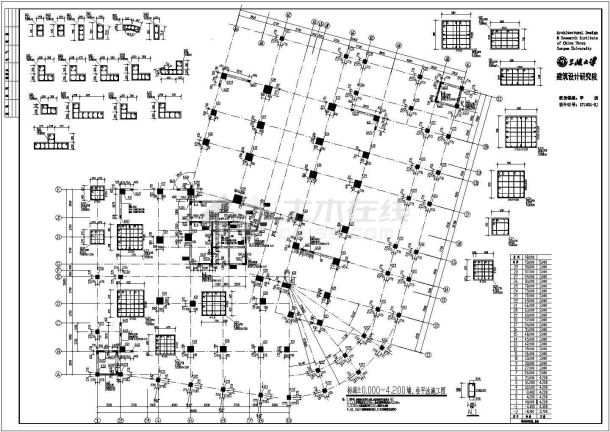 某二十九层框剪结构商住楼结构设计施工图-图一