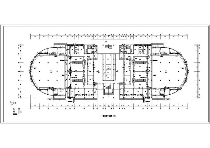 某中学大型三层食堂全套暖通设计施工图纸_图1