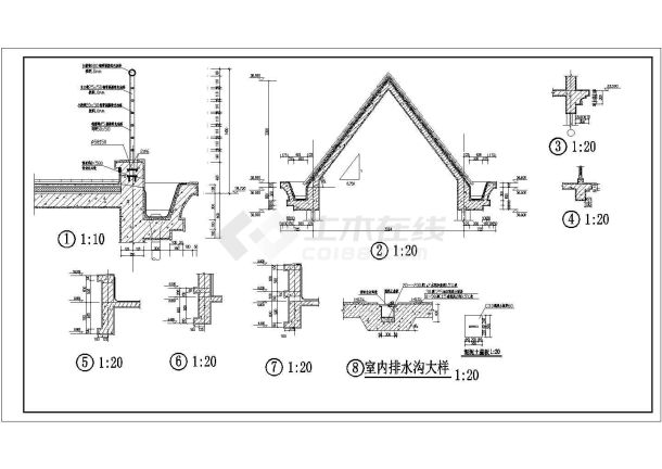 某地11层框架结构商住楼建筑施工图-图一