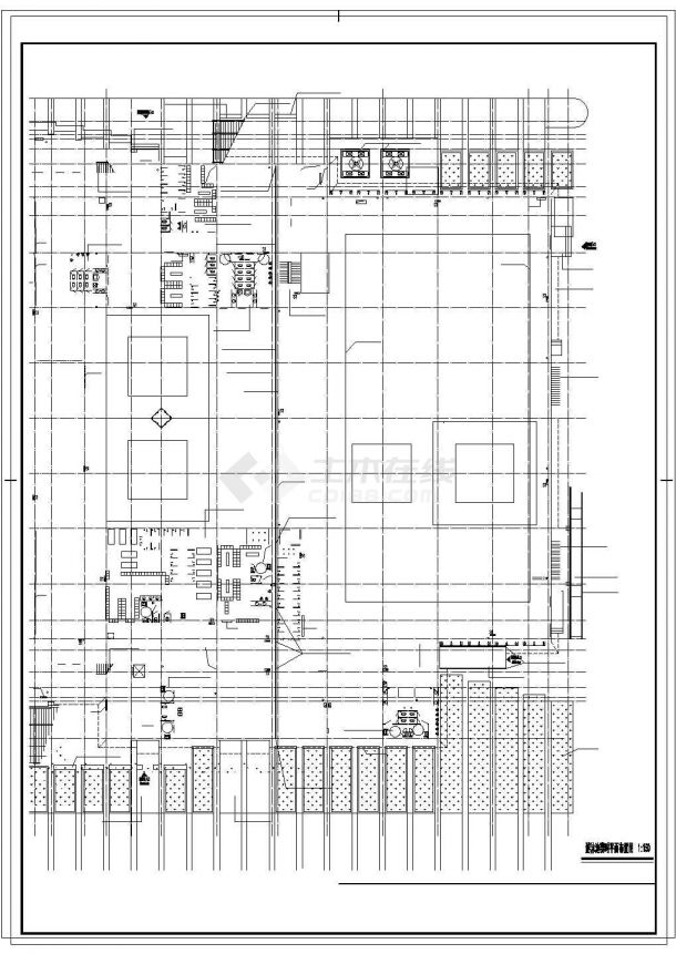 [北京]某24662.32㎡三层大学体育馆建筑施工图（奥运会柔道、跆拳道比赛馆）VIP-图二