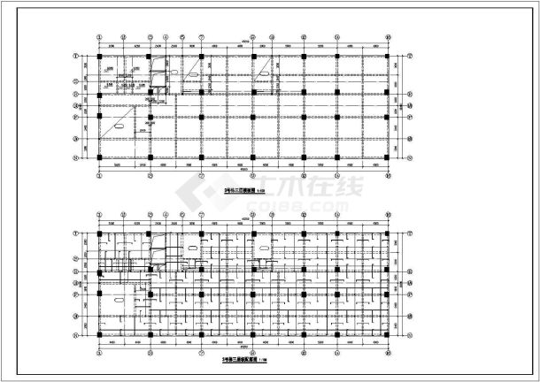 14层框架结构商业大厦结构施工图-图一