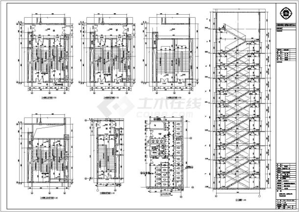 [安徽]166967.9㎡超高层金属外墙多业态城市综合体建筑施工图（含效果图）-图二