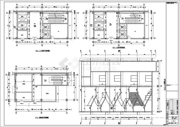 [马鞍山]某国际广场：50862平方米小区住宅楼群建筑施工图-图一