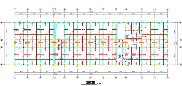 土木工程本科毕业设计全套结构图纸-图二