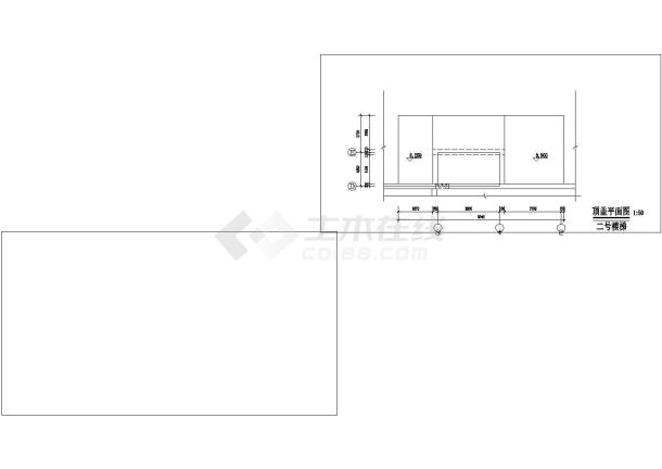 某小区2114㎡三层幼儿园建筑施工图-图二