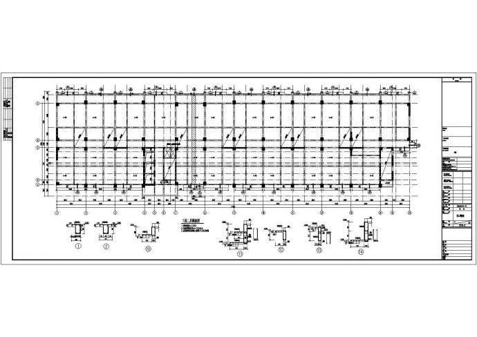 十八层框剪结构住宅楼结构施工图（7度抗震）_图1
