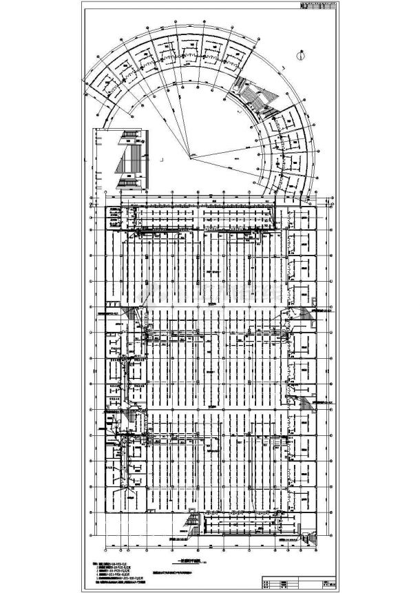 某一层的大型娱乐中心电气设计施工图-图一