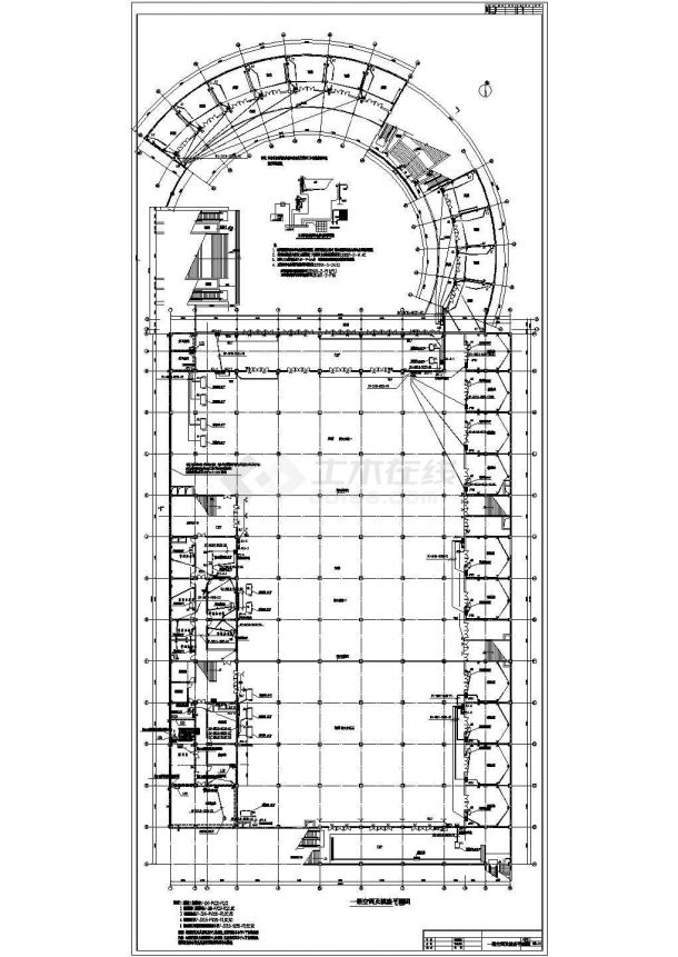 某一层的大型娱乐中心电气设计施工图-图二