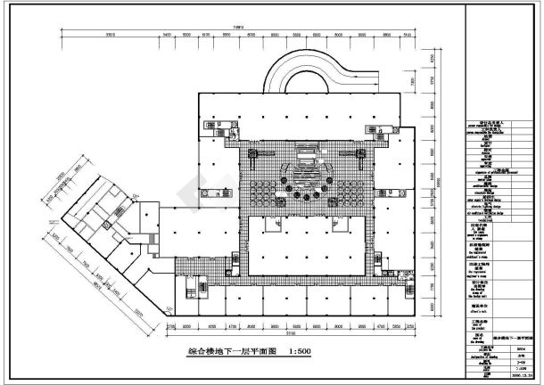 [长沙]某商业综合楼建筑方案图VIP-图二