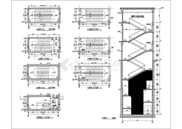 [江苏]94178.93㎡十九层医院综合楼建筑施工图VIP-图一