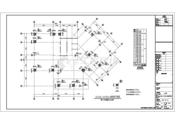 十九层框剪结构住宅楼结构施工图（6度抗震）-图二
