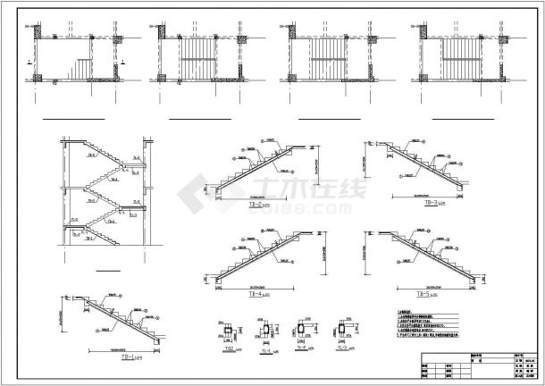11层框架剪力墙住宅结构施工图（桩基础）-图一