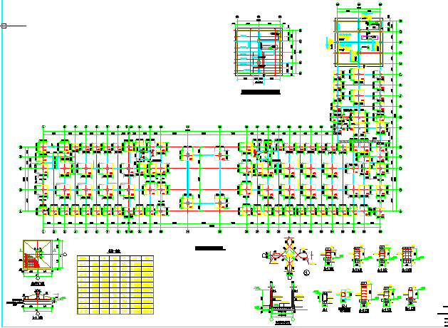 三万平东霖纺织产业经济园车间结构图纸_图1