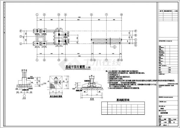 [浙江]单层企业32㎡传达室及大门建筑设计施工图（32平方米含结构、电气施工图）-图一