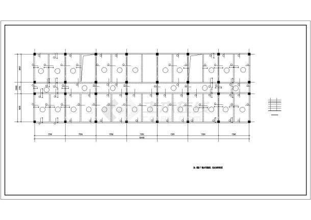 郑州某3339.04平方米四层中学教学楼建筑设计施工图（含计算书、开题报告）-图二