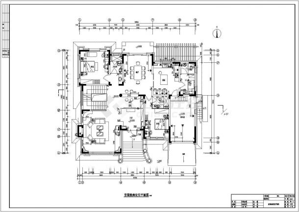 北京某别墅电气施工图（钢筋混凝土结构框架剪力墙）-图二