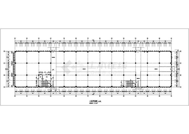 [北京通州]某工业开发区研发展示中心配套商业框架剪力墙建筑扩初图（9号楼）VIP-图二
