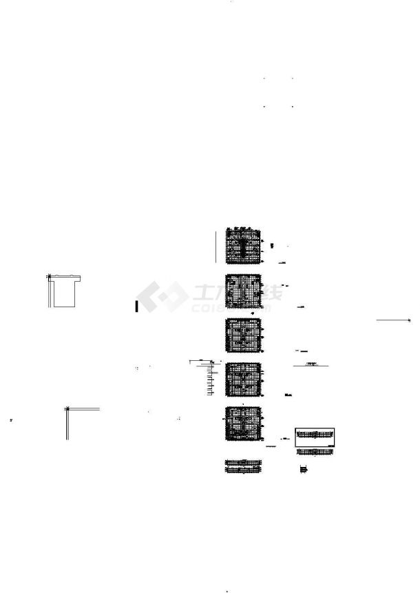 [北京通州]某工业开发区研发展示中心配套框架剪力墙商业建筑扩初图（16号楼）-图一
