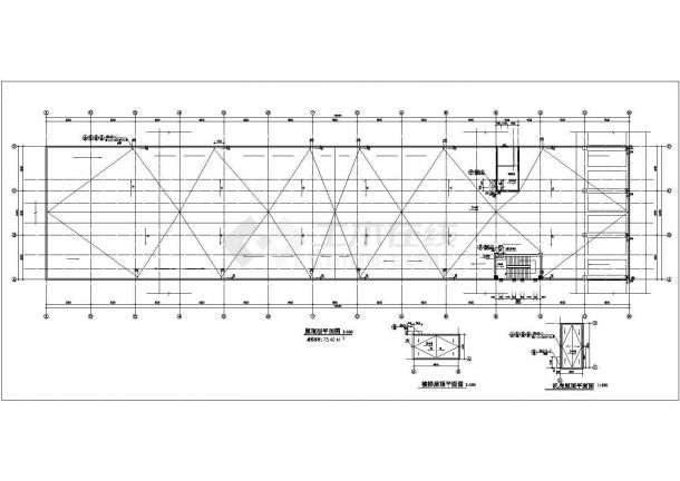 [北京通州]某工业开发区研发展示中心配套框架剪力墙商业建筑扩初图（13号楼）-图二