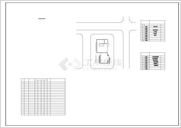 [毕业设计]某10500㎡十层现代综合性办公楼建筑结构施工图-图一