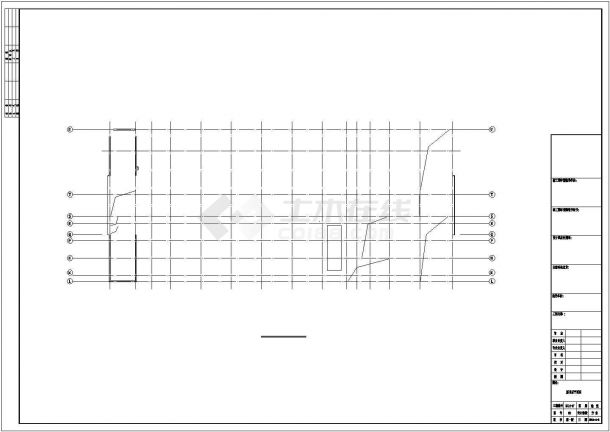 [贵州]12层框架结构办公楼结构图（含建筑图）-图一