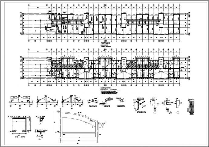 某主体十一层短肢剪力墙小高层结构施工图纸（筏板基础）_图1
