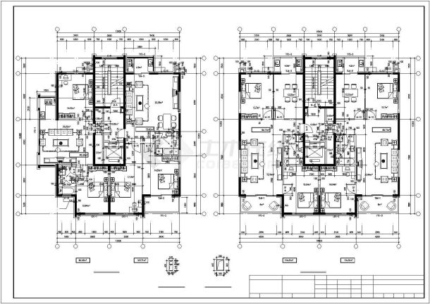 黑河某小区16层框支住宅楼建筑结构设计图（含计算书、pkpm模型）-图二
