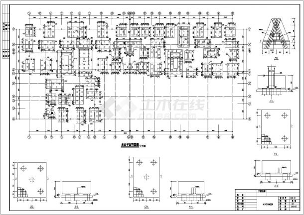 18层剪力墙结构住宅结构施工图（6度抗震）-图二