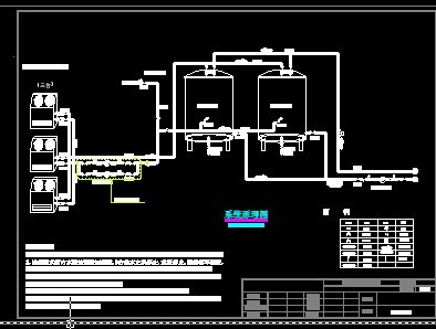 热水工程系统原理图_图1