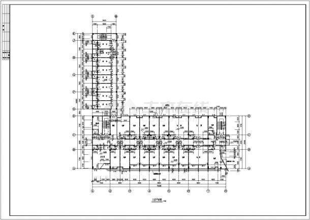 某六层旅馆建筑方案图（初设图、高24.8m）VIP-图一