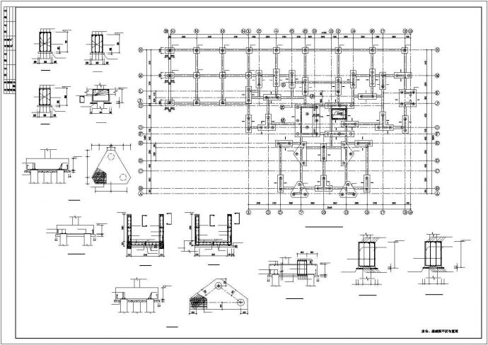 [城市印象]18层剪力墙结构住宅结构图_图1