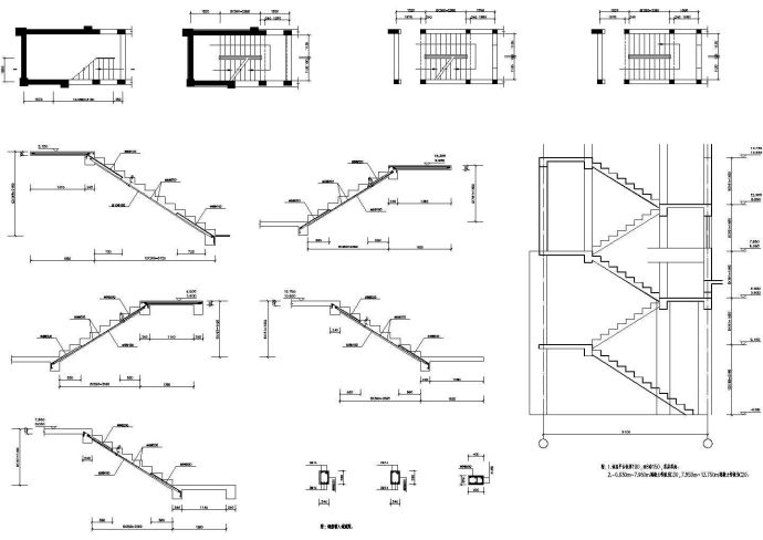 五层条形基础底框抗震墙住宅结构施工图（7度抗震）_图1