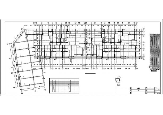 32层剪力墙住宅楼结构施工图（地下一层车库）_图1