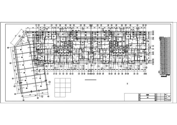 32层剪力墙住宅楼结构施工图（地下一层车库）-图二