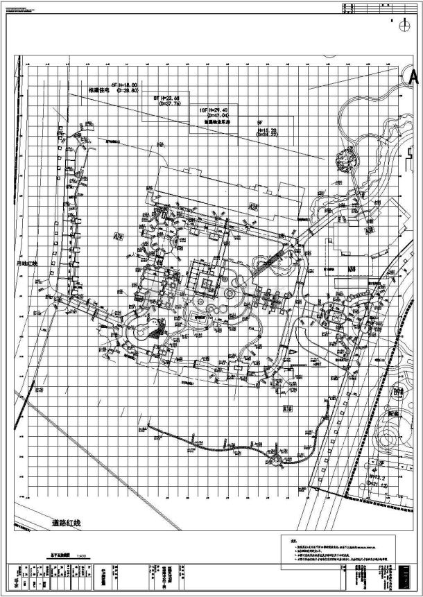 丽都水岸小区景观施工图（园建部分）-图二