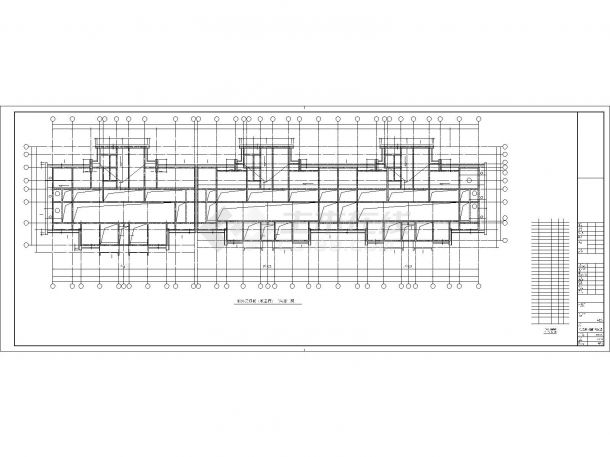 [山西]24层剪力墙结构保障性住房结构图（CFG桩）-图一