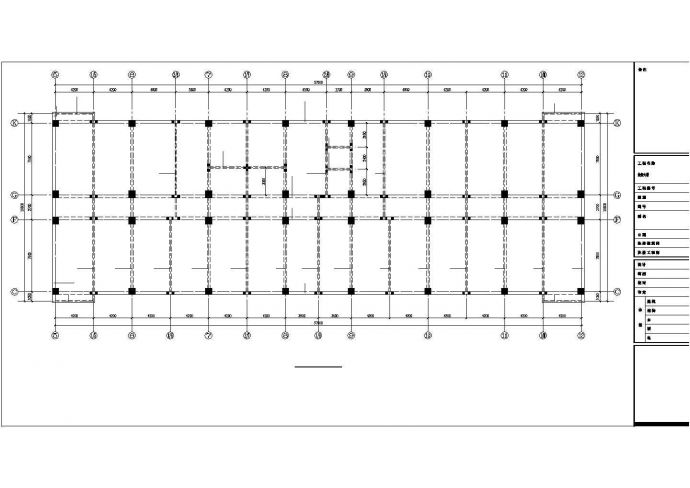[山西]五层框架结构综合楼施工图（带裙楼及建筑图）_图1
