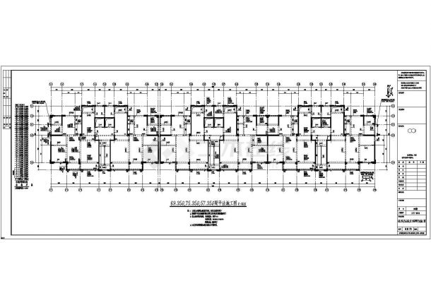 33层框架剪力墙住宅结构施工图-图二