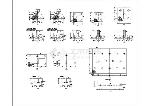[淮安]18层框架剪力墙结构住宅楼施工图-图二