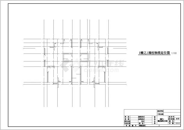 [广东]三栋31层剪力墙结构住宅楼结构施工图（2014.02月出图）-图一