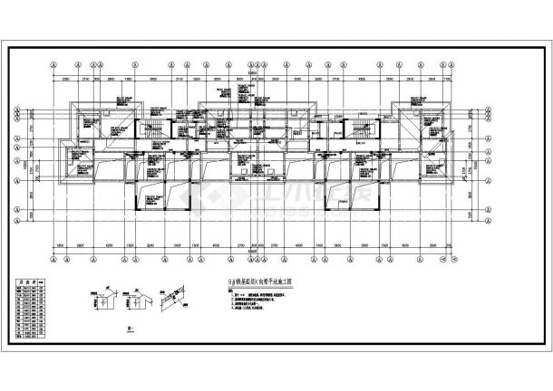 11层框支剪力墙住宅结构施工图-图二
