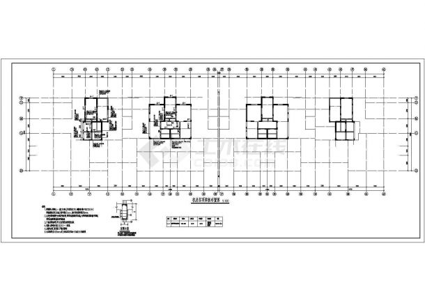 [黑龙江]某18层剪力墙住宅楼结构设计图-图二