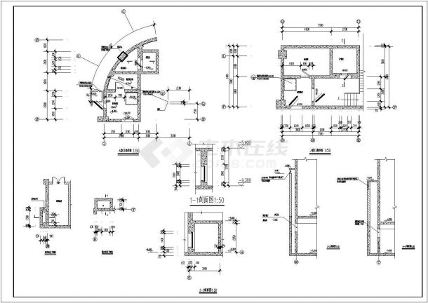 长沙某高层框剪地下车库结构设计图（含计算书）-图一