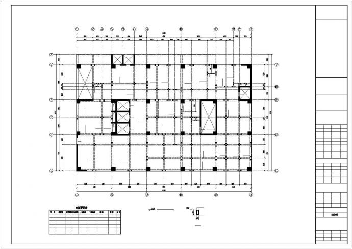 某24层框架剪力墙结构住宅结构设计图_图1