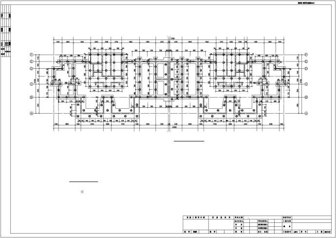 [黑龙江]34层剪力墙结构高层住宅结构图_图1